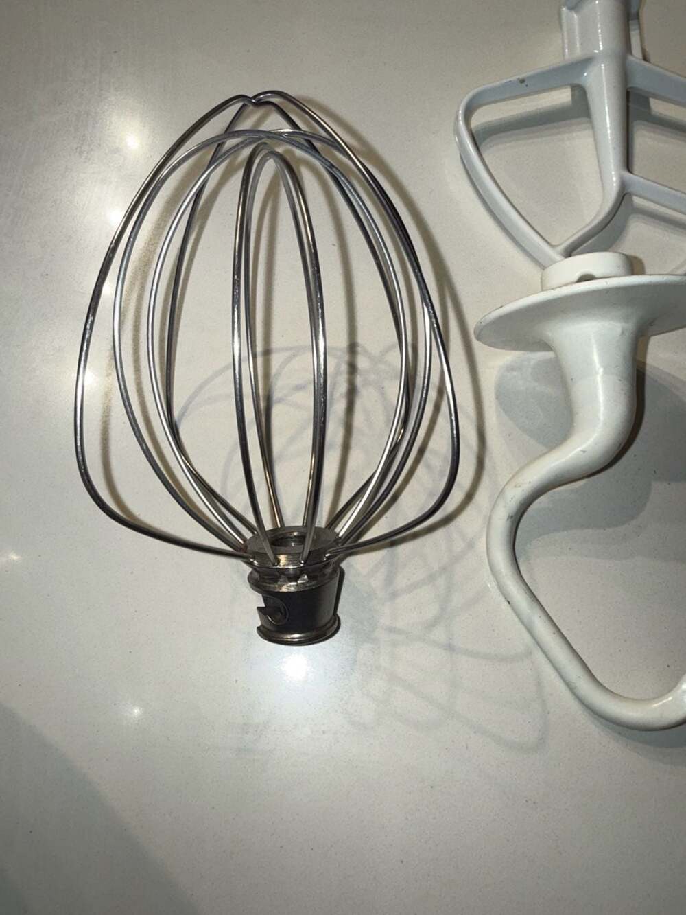 KitchenAid Tilt-Head Mixer Accessory Set: 4.5qt Bowl (K45), 3qt Bowl (K30), Wire - Picture 3 of 9